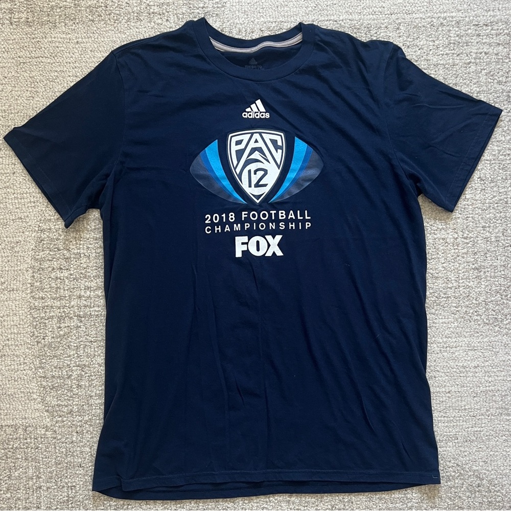 Men’s Adidas 2018 Pac12 Football Championship x FOX T-Shirt
